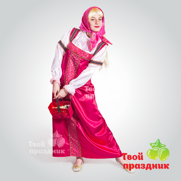Маша из мультфильма «Маша и Медведь» на детский праздник! Аниматоры в Калининграде! Твой праздник